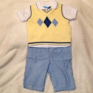 Good lad 3 pc short sleeve outfit